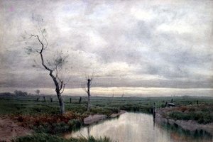Coastal Marshlands by Henry Farrer