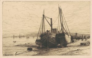 On New York Bay by Henry Farrer