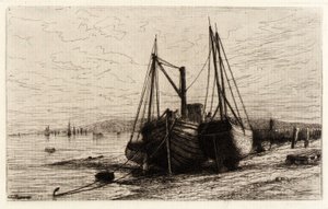 On New York Bay by Henry Farrer