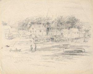 View of Provincetown by Henry Farrer