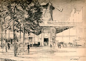 Le Moulin Rouge: Dead Indeed is Pierrot