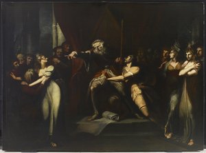 Lear Banishing Cordelia