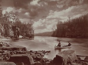 Lower Jaws, Dells of the Wisconsin, 1903 by Henry Hamilton Bennett
