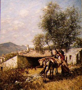 The Donkey by Henry Herbert La Thangue