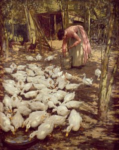 The Small Holding by Henry Herbert La Thangue