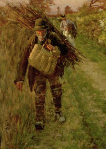 The Woodman by Henry Herbert La Thangue