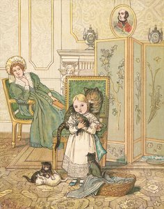 The Princess and Her Kittens by Henry Hetherington Emmerson