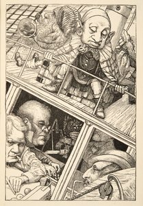 He had wholly forgotten his name, from The Hunting of the Snark, an Agony in Eight Fits, by Lewis Carroll by Henry Holiday