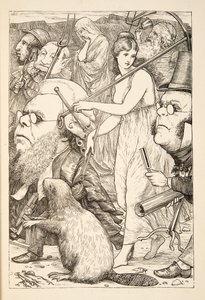 To Pursue it with Forks and Hope, from The Hunting of the Snark, an Agony in Eight Fits, by Lewis Carroll by Henry Holiday