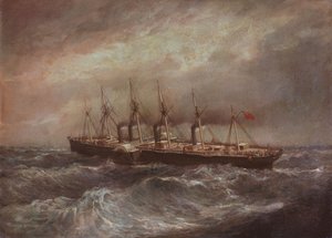 The steamship 