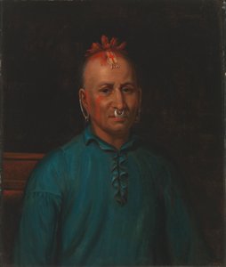Kish-Kallo-Wa Family, Algonquian-Tribe Shawnee by Henry Inman