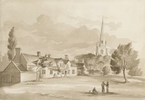 Brewood Church by Henry James Noyes