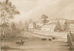 Trysull Mill by Henry James Noyes