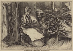 Christmas Charity, Interior of a Hospital in the East by Henry James Townsend