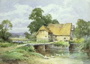 By a Surrey Watermill