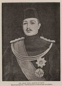 HH Abbas Pasha, Khedive of Egypt by Henry Jones Thaddeus