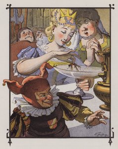 Gulliver in Brobdingnag by Henri Jules Jean Geoffroy