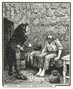 Dantes covets the saucepan by Henry Justice Ford