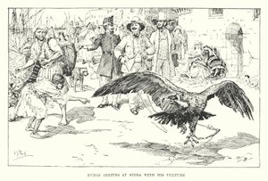 Dumas arrives at Stora with his vultures by Henry Justice Ford