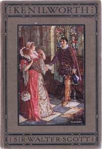 Front cover, illustration from Kenilworth by Henry Justice Ford