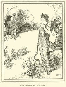 How Ulysses Met Nausicaa by Henry Justice Ford