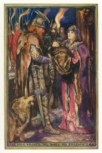 Inga trusts the baby to Erleno by Henry Justice Ford