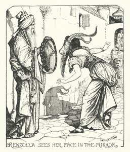 Renzolla Sees Her Face in the Mirror by Henry Justice Ford