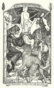 The Brother Comes to the Rescue by Henry Justice Ford