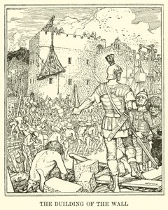 The Building of the Wall by Henry Justice Ford