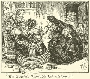 The Camarera Mayor gets her Ears Boxed! by Henry Justice Ford