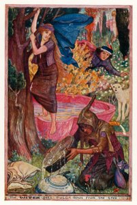 The Witch Gets Pulga Down from the Tree
