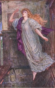The death of Amy Robsort, the Countess of Leicester, illustration from 