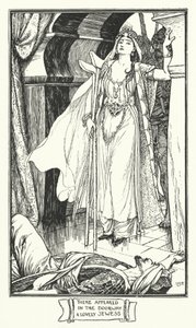 There Appeared in the Doorway a Lovely Jewess (engraving) by Henry Justice Ford