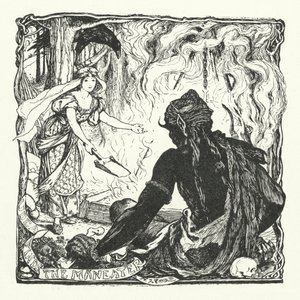 Udea Finds the Maneater by Henry Justice Ford
