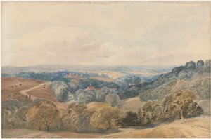 Landscape with Crieff Castle