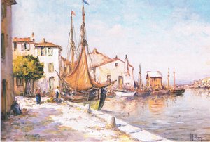 Unloading the Catch, from Magazine or Book Source Unknown by Henry Malfroy