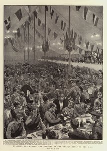 Feasting the Heroes, the Banquet at the Headquarters of the HAC