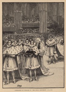 The Coronation of King William IV: The Royal Procession by Henry Marriott Paget