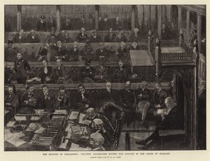 The Meeting of Parliament, Viscount Folkestone Moving the Address in the House of Commons