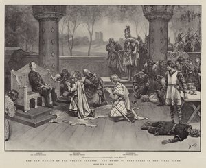 The New Hamlet at the Lyceum Theatre, the Entry of Fortinbras in the Final Scene