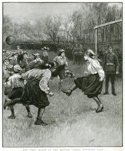 The First Match of the British Ladies
