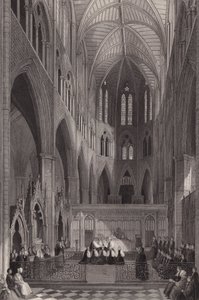 Consecration of Colonial Bishops in Westminster Abbey, London