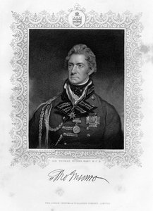 Sir Thomas Munro, Scottish Soldier and Statesman by Henry Meyer