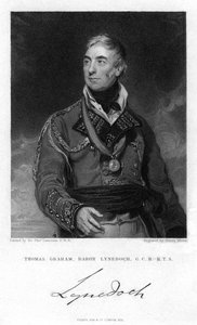 Thomas Graham, 1st Baron Lynedoch, Scottish politician and soldier by Henry Meyer