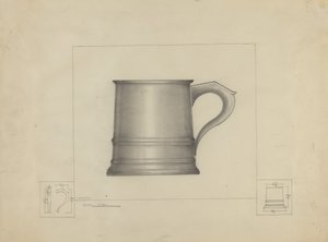 Pewter Mug by Henry Meyers