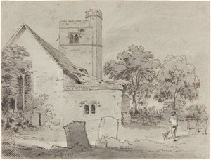 Aldenham Church, Hertfordshire by Henry Monro