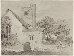 Aldenham Church, Hertfordshire by Henry Monro