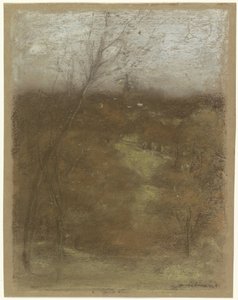 View of a Valley with a Stream by Henry Muhrmann