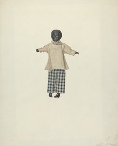 China Headed Black Doll by Henry Murphy