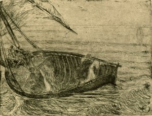 Christ Walking on the Water by Henry Ossawa Tanner